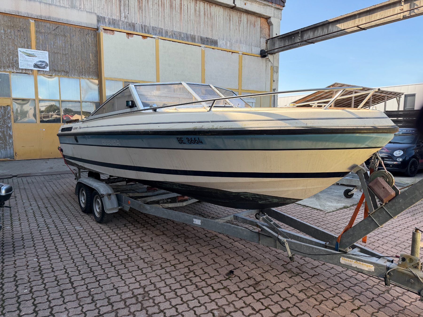 Cranchi Boote: CRANCHI DERBY 216 SPORT BOOT – Gebraucht aus Avenches von BOOTTRANSPORTE 3