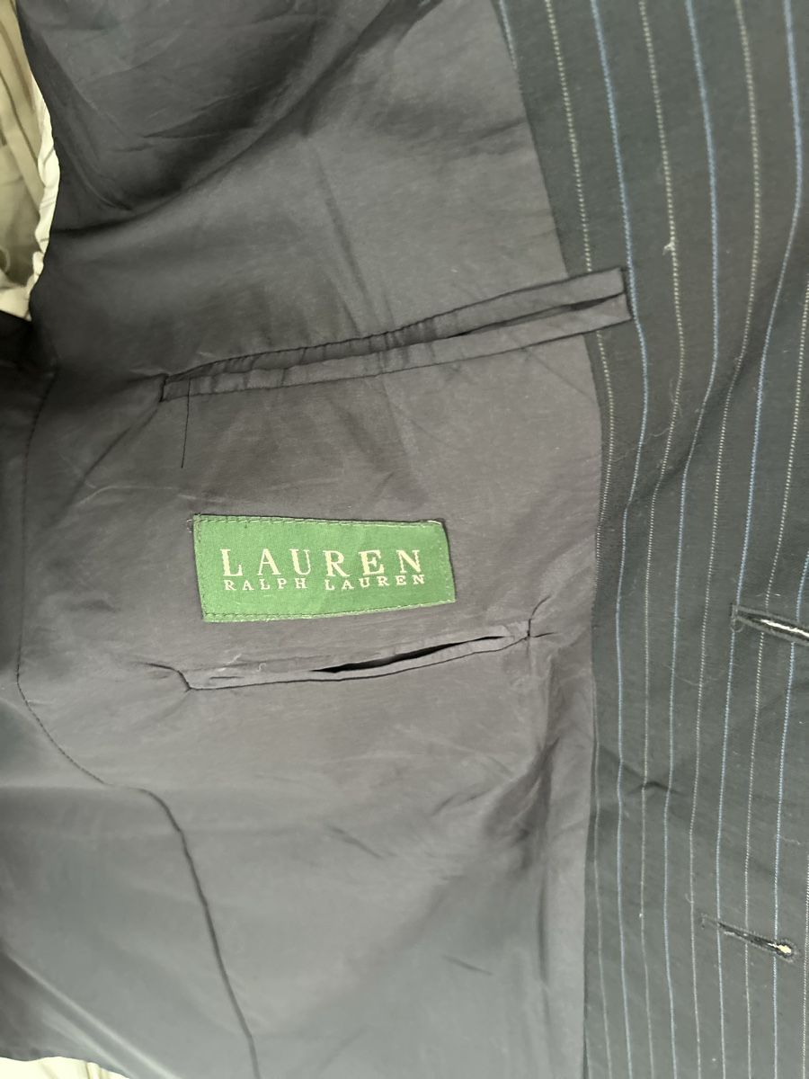 Ralph Lauren Giacche: Sharp Pinstripe Suit Jacket - Great for Business & Events! – Nuovo (secondo la descrizione) da Saland venduto da ele_vc96 4