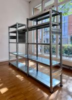 Regalsystem Errex aus Metall, Höhe 1.40m