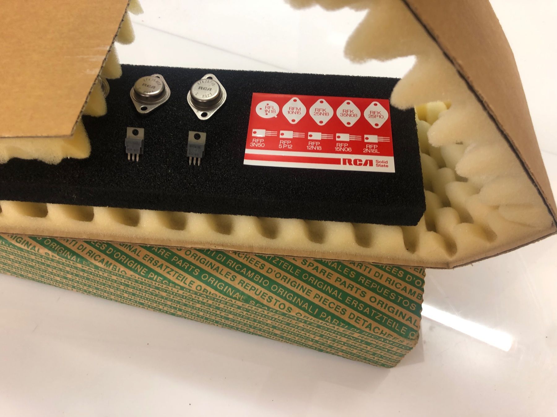 Componenti elettronici: Diverse RCA Power MOSFET – Nuovo (secondo la descrizione) da Neerach venduto da Arbimus 7
