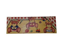 MERTENS Holzpuzzle mit Greifknöpfen