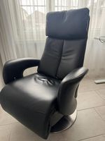 Relaxsessel Leder schwarz