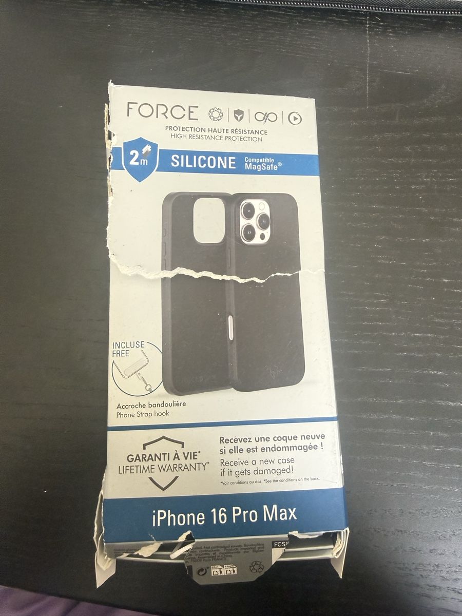 Apple Covers & Schutzfolien: FORCE CASE iPhone 14 Pro Max Hülle Schwarz Neu – Neu (gemäss Beschreibung) aus Bern von aaron_____ 3
