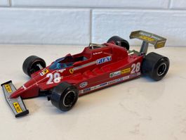 1/24  Ferrari 126 C2 R. Arnoux 1982 Bburago