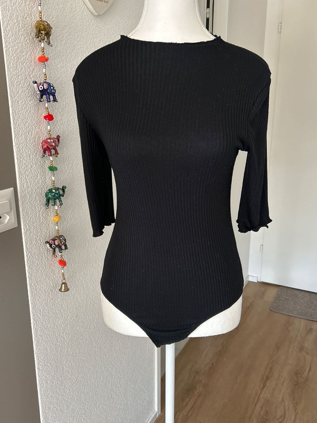 Altra biancheria intima: Langarmbody schwarz gerippt  von Vera Moda  Gr. M – Usato da Brunnen venduto da Nala2929 4