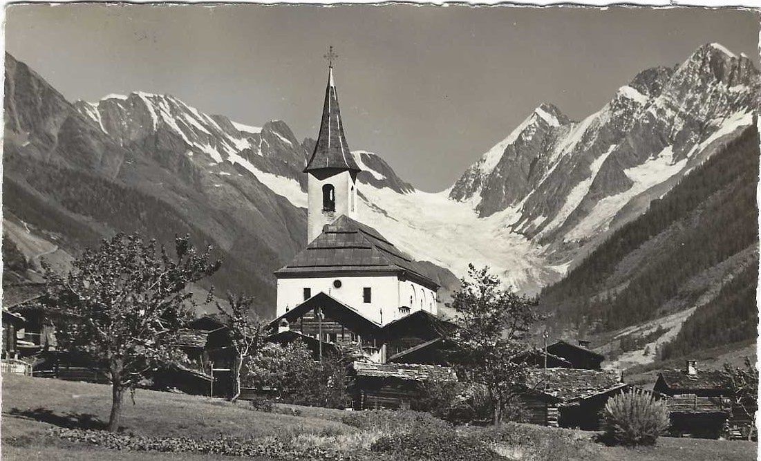 Cartoline postali: Kippel im Lötschental 1944 – Usato da Brenles venduto da hello1063