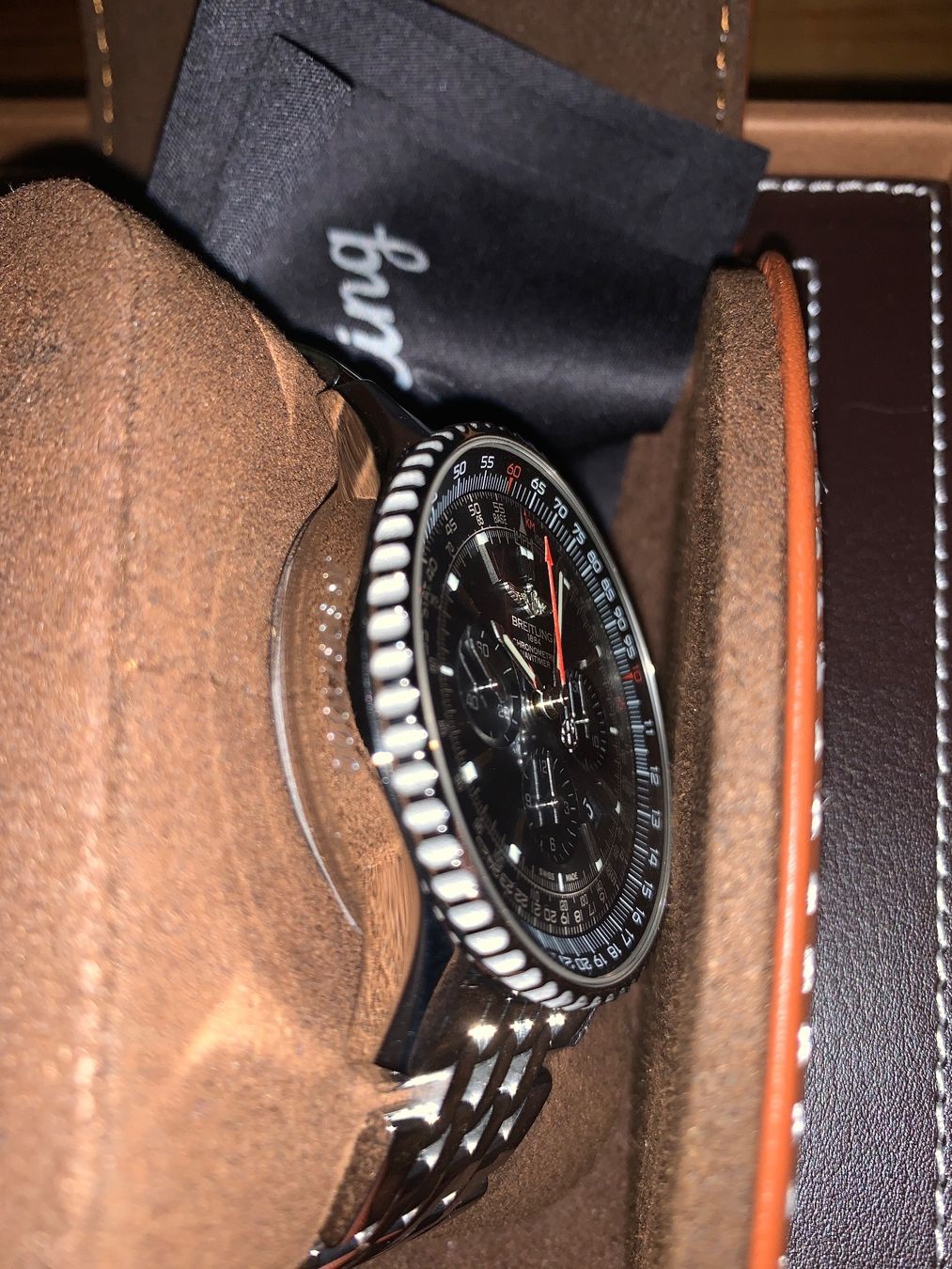 Breitling Orologi: Breitling Navitimer limited Edition mit Garantie bis 2026 – Nuovo (secondo la descrizione) da Sisseln AG venduto da Gommibaerli87 3