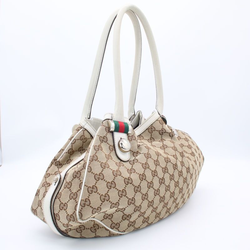 Gucci Borse da donna: Gucci GG Canvas Web Match Ball Tote – Usato da Urtenen-Schönbühl venduto da jana2kids 1