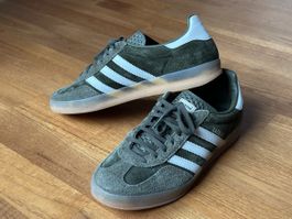 Adidas Gazelle Indoor Sneaker olivegrün 43 1/2
