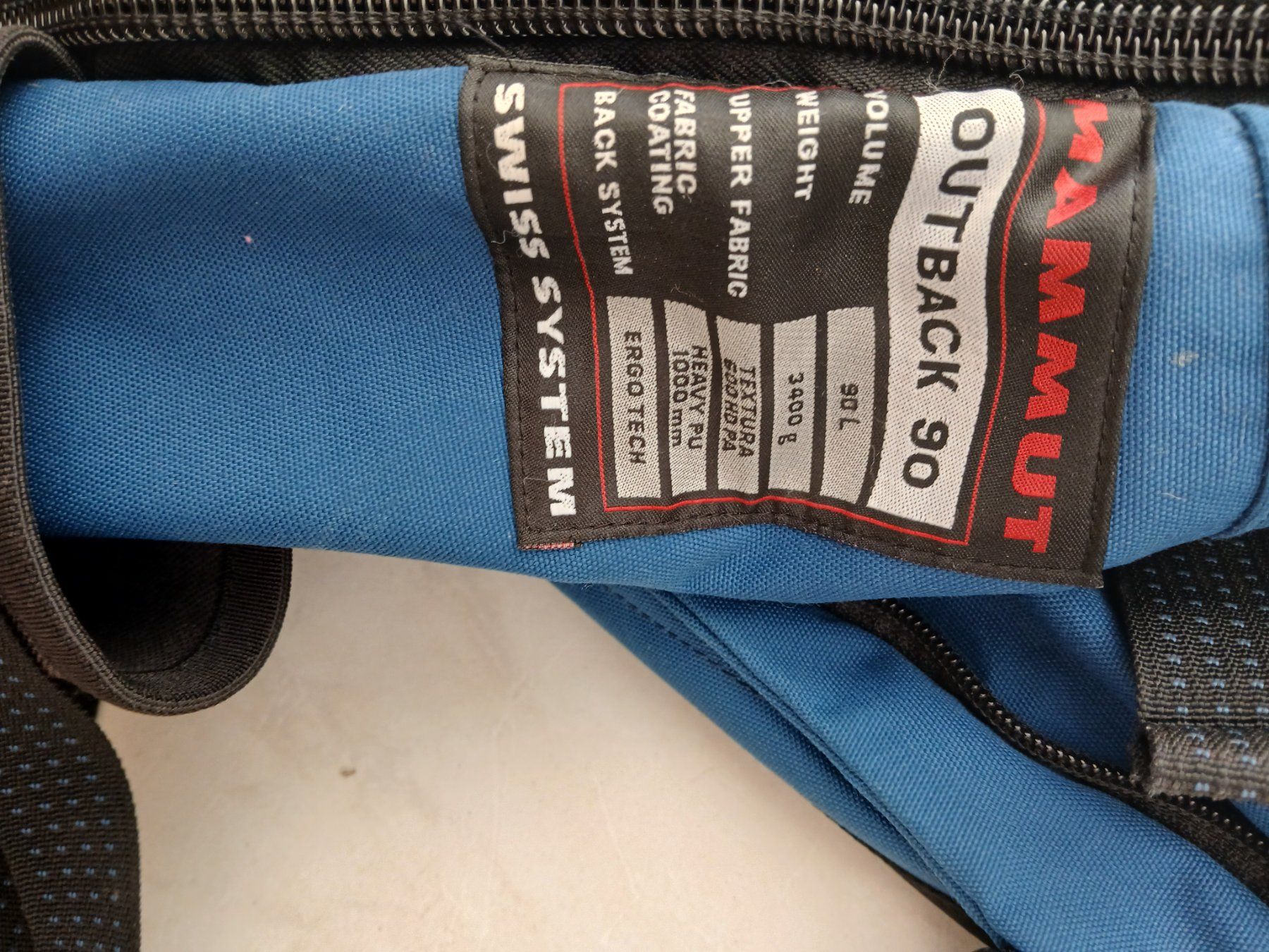 Mammut Rucksäcke: Mammut Outback 90L – Gebraucht aus Goldiwil (Thun) von newhome6 2