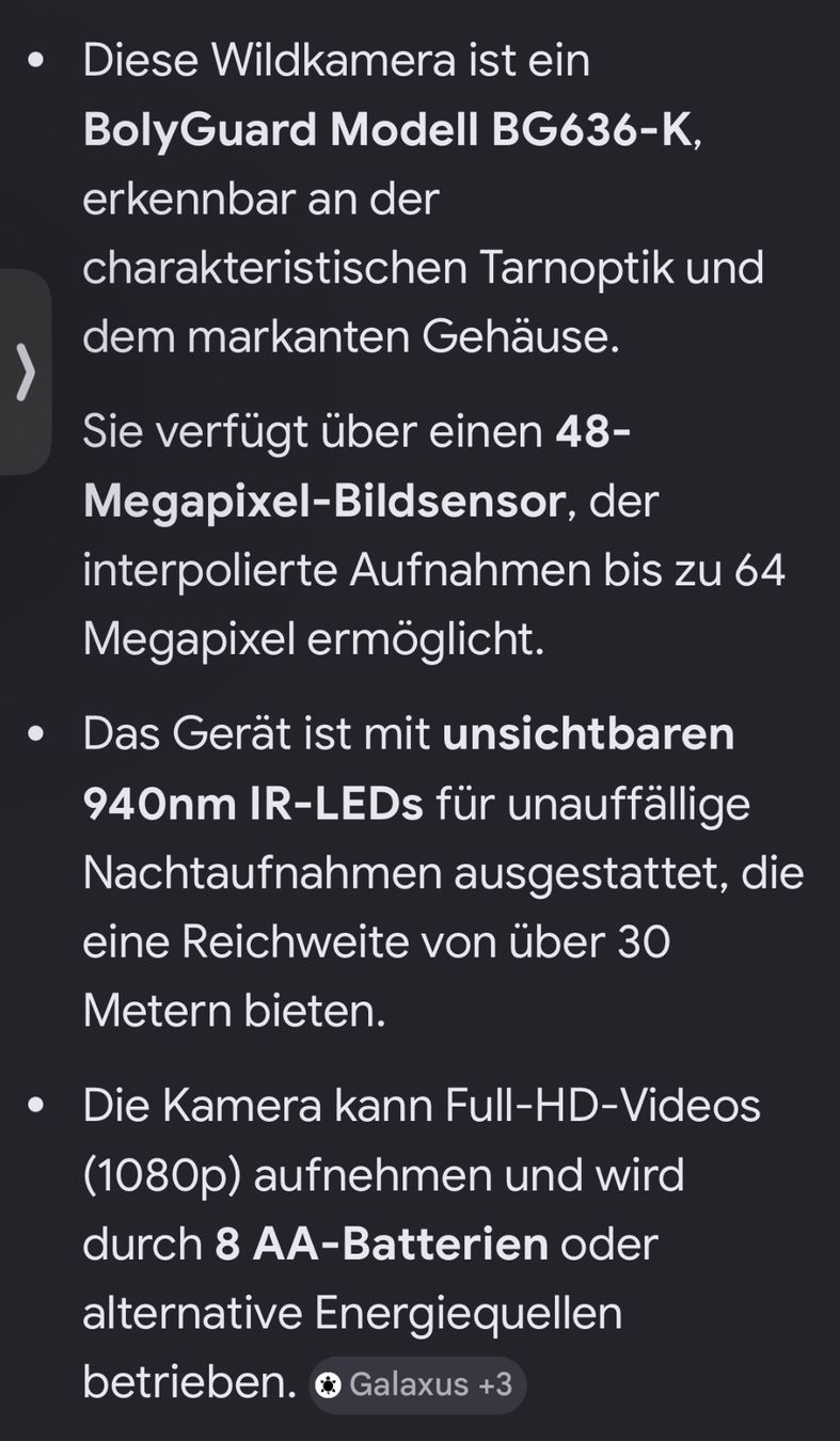 Kamera: Wildtierkamera – Gebraucht aus Büren an der Aare von mii_57vx 5