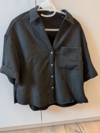 opus bluse schwarz gr. 36