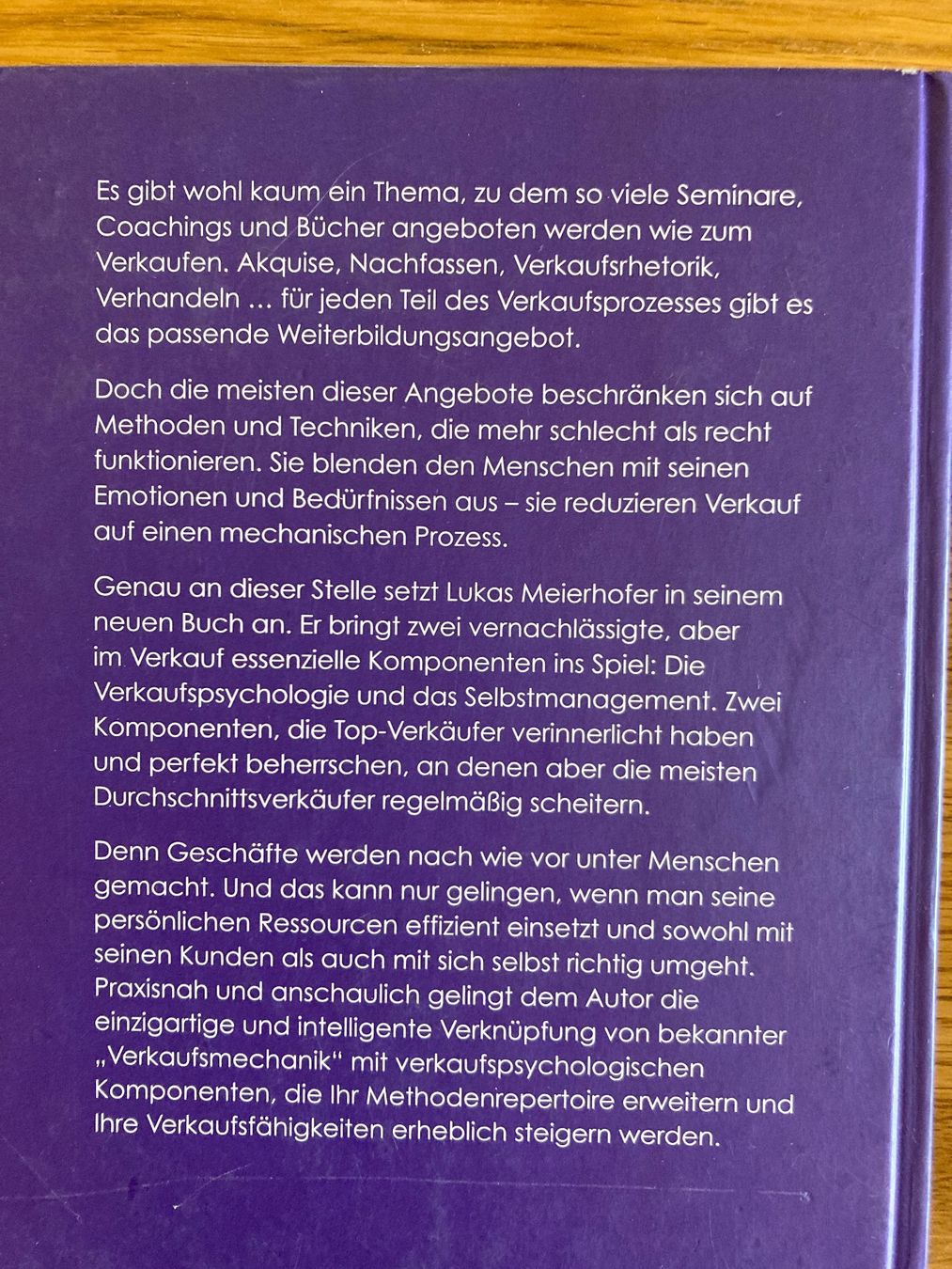 Libri: Lukas Meierhofer Verkaufen heisst Verstehen – Nuovo (secondo la descrizione) da Wängi venduto da Kaesli 2