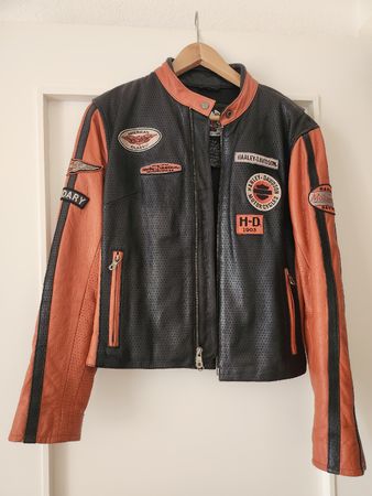 Veste cuir Harley-Davidson femme M bon état
