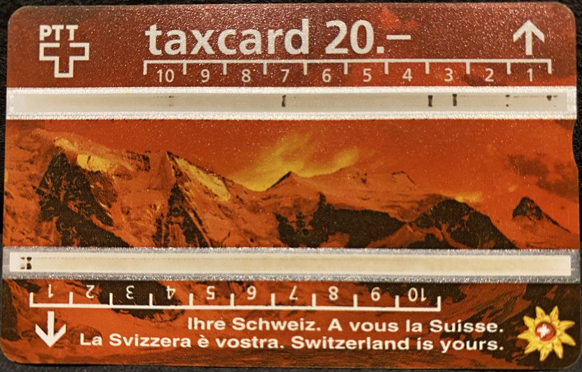 Schede telefoniche: Taxcard 604A – Usato da Lausanne venduto da babacard10