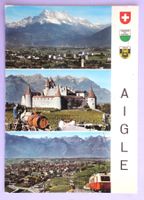 Aigle - Le Château et les Dents-du-Midi