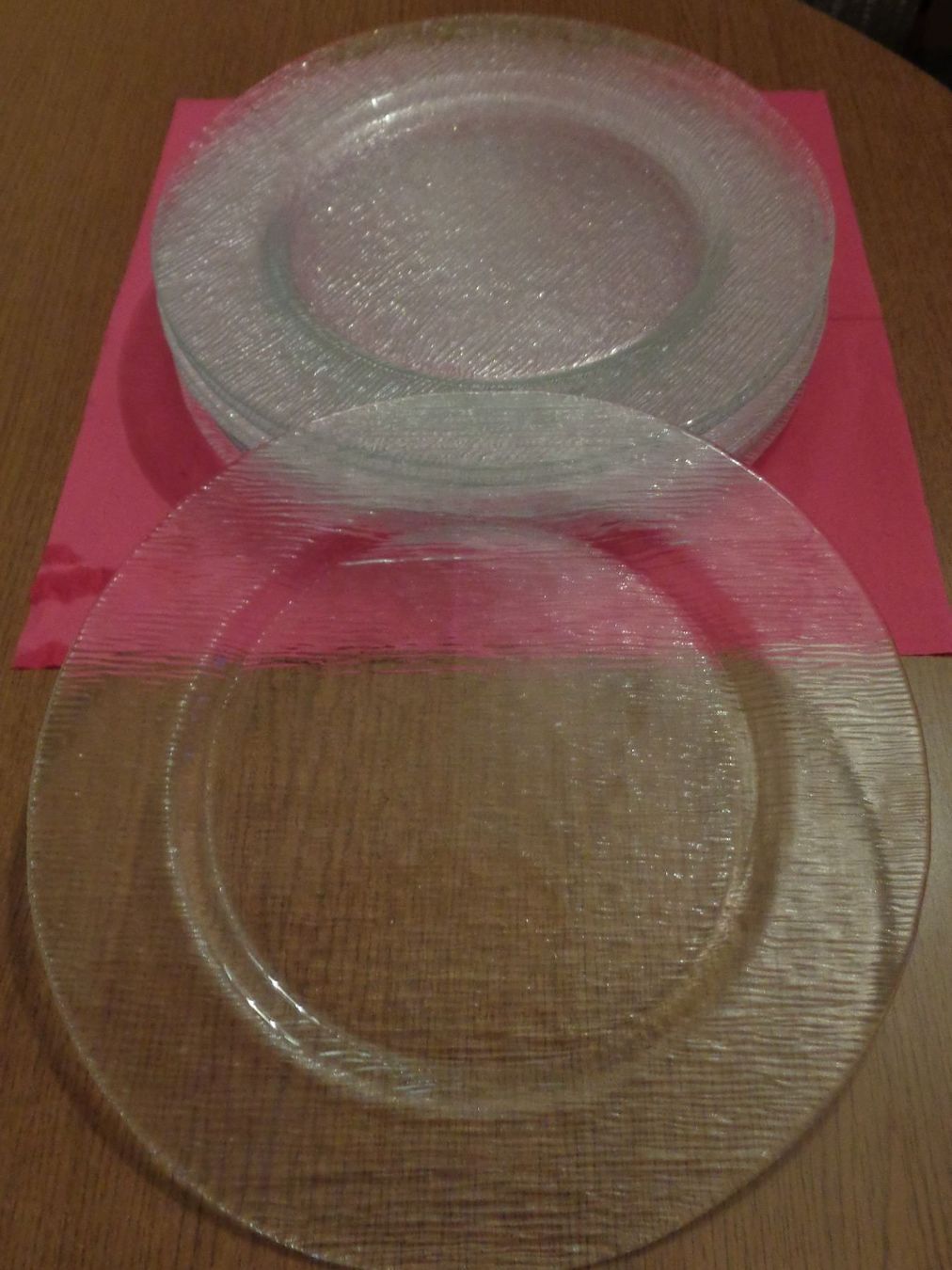 Piatti: GROSSE GLAS TELLER 8 STCK. – Usato da Lausanne venduto da kiliman73