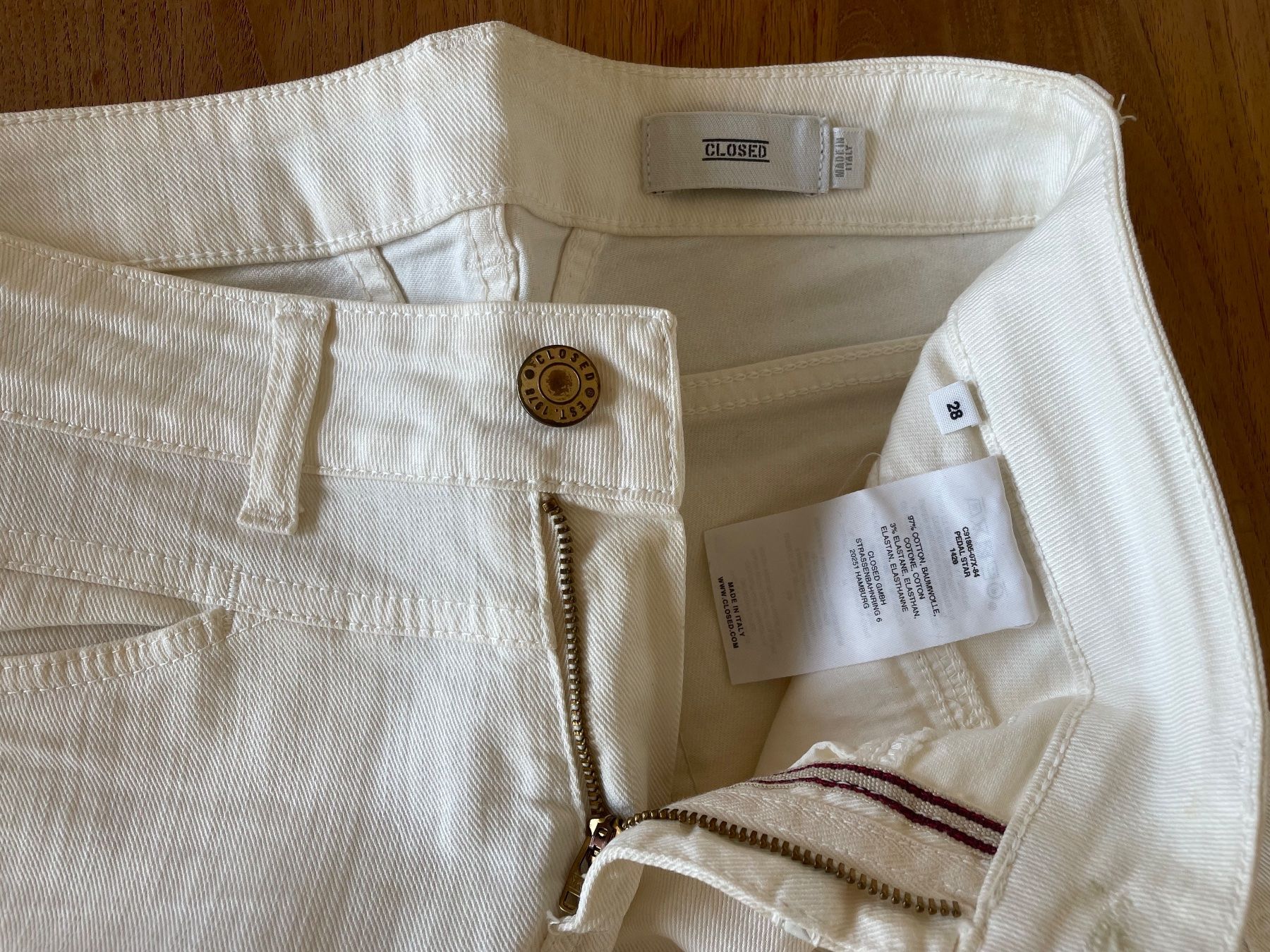 Closed Jeans: CLOSED Jeans weiss 28 NEU! – Usato da Pully venduto da Surflime 2