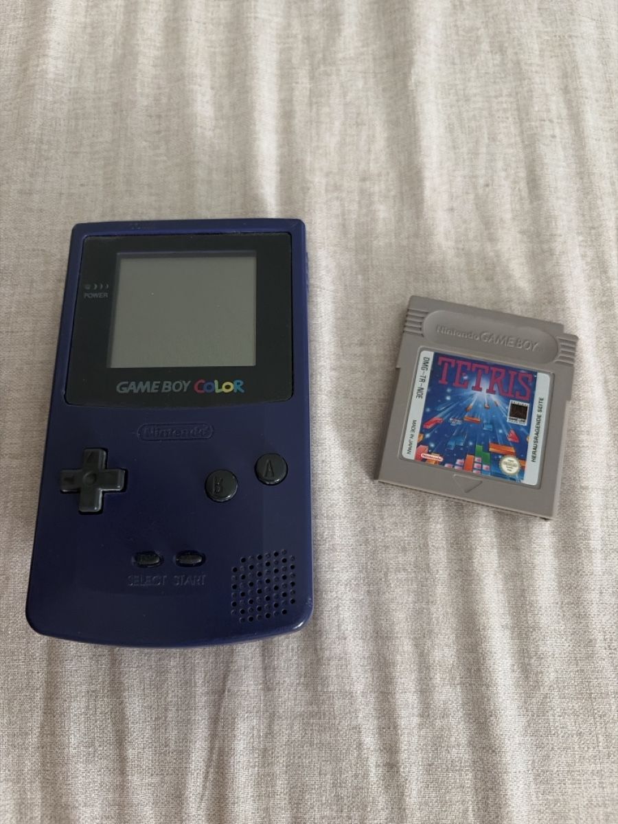 Nintendo Spiele: Gameboy color violette - jeux Tetris  – Gebraucht aus Thalwil von mjgarnier