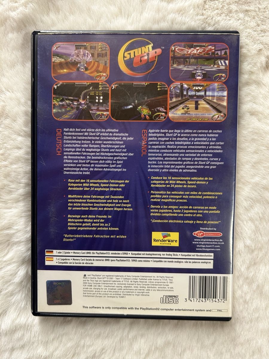 Sony Giochi: Playstation 2 PS2 - Stunt GP – Usato da Aeschi b. Spiez venduto da davidS744 1