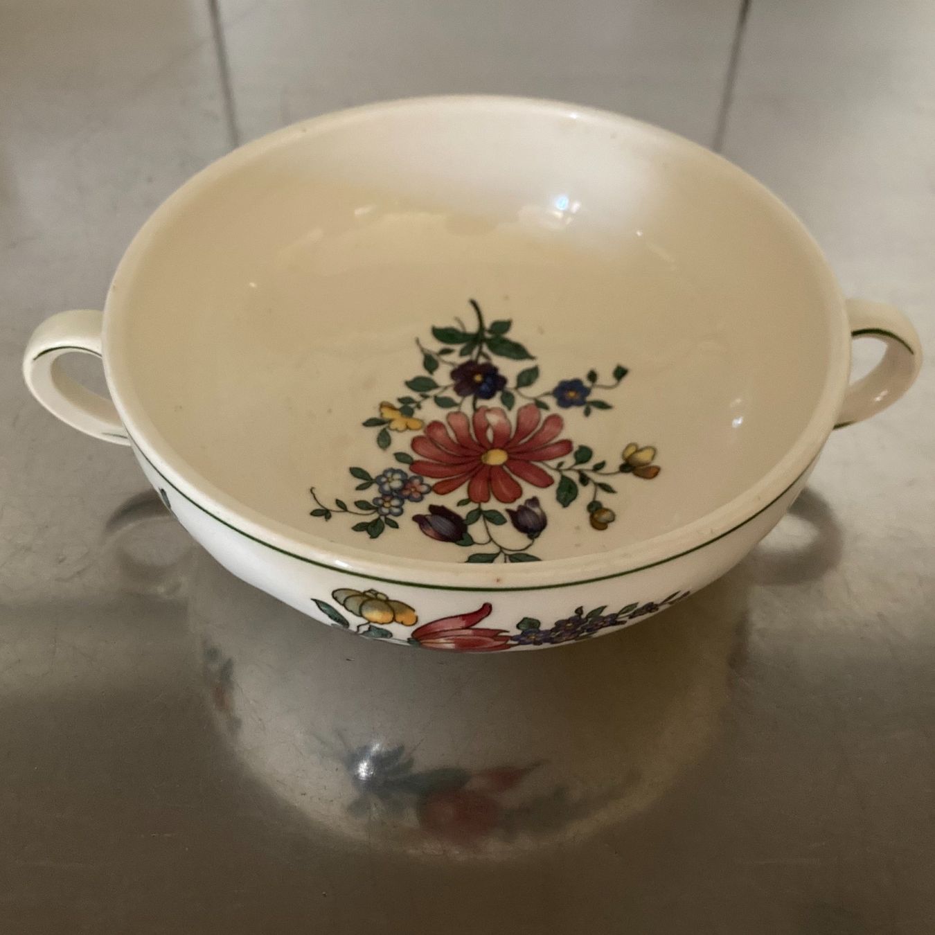 Villeroy & Boch Set di piatti: Villeroy&Boch "alt Strassburg", Dessertteller, Eierbecher .. – Usato da Riniken venduto da begeh-r-bar 2