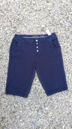 Bermuda Short bleu foncé BROADWAY, taille M (91cm)