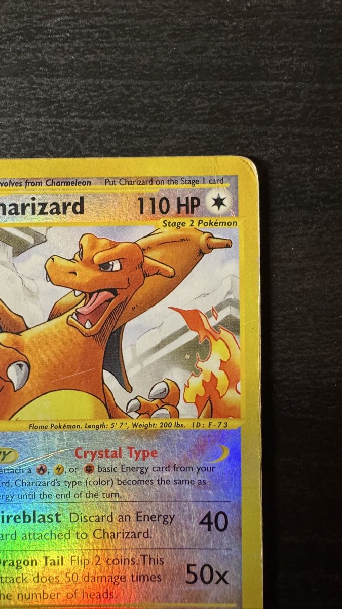 Pokémon Sammelbilder & Trading cards: Crystal Charizard Holo reverse 146/144 Skyridge  – Gebraucht aus Belprahon von Rob_ain 2