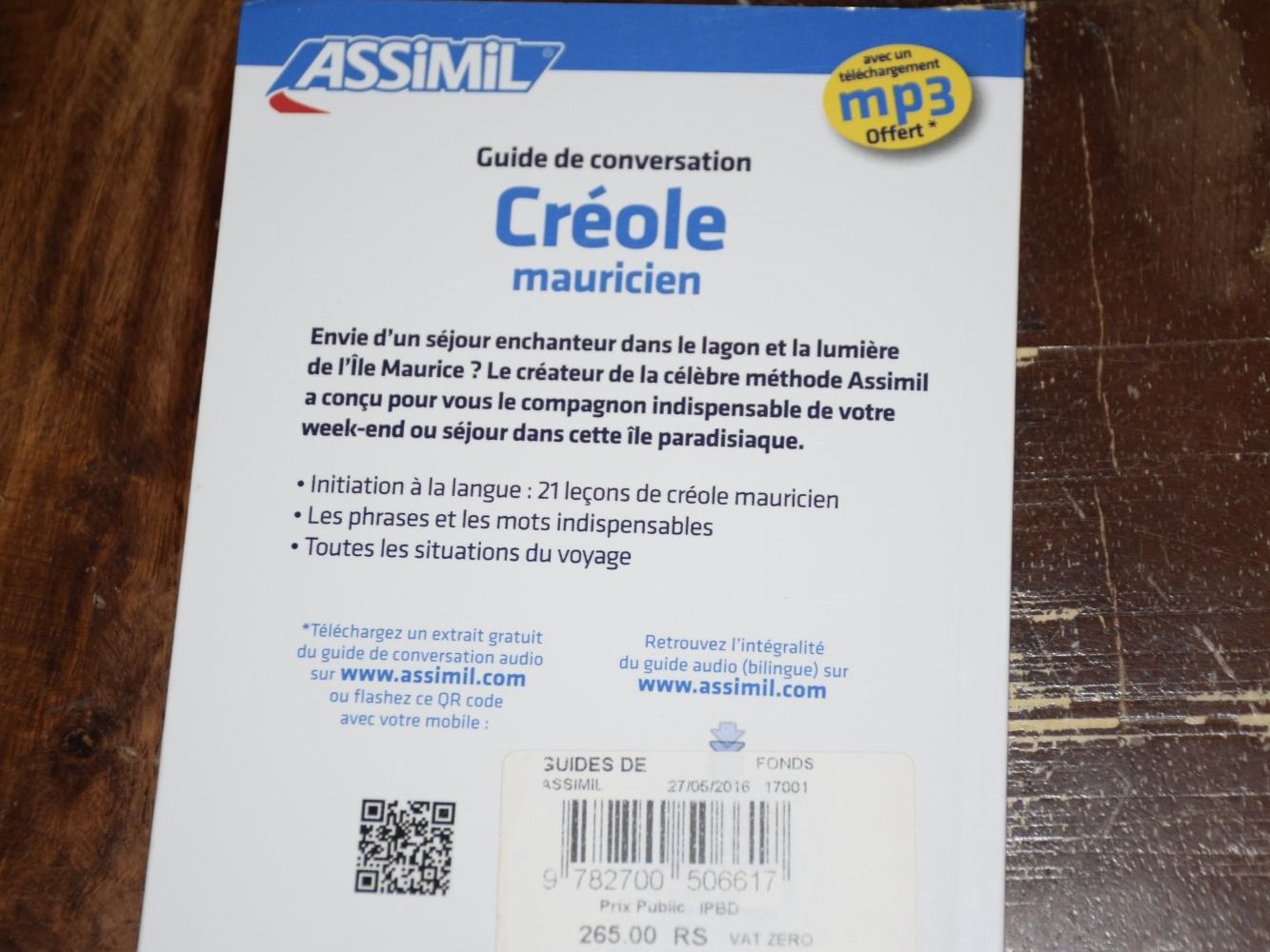 Libri: Créole Mauricien de Poche | Guide de Conversation | – Nuovo (secondo la descrizione) da Wetzikon ZH venduto da Wetzicardo25 6