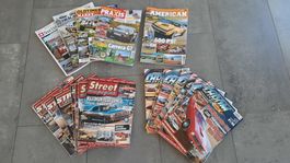 Auto Zeitschriften Sammlung: Oldtimer, US-Cars,