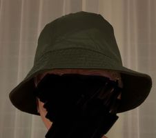 Wendehut / Bucket Hat schwarz