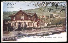 Vevey, Gare de depart du Mont Pelerin, B