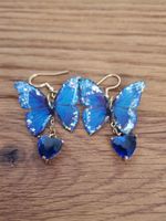 Boucles oreille papillons fait main