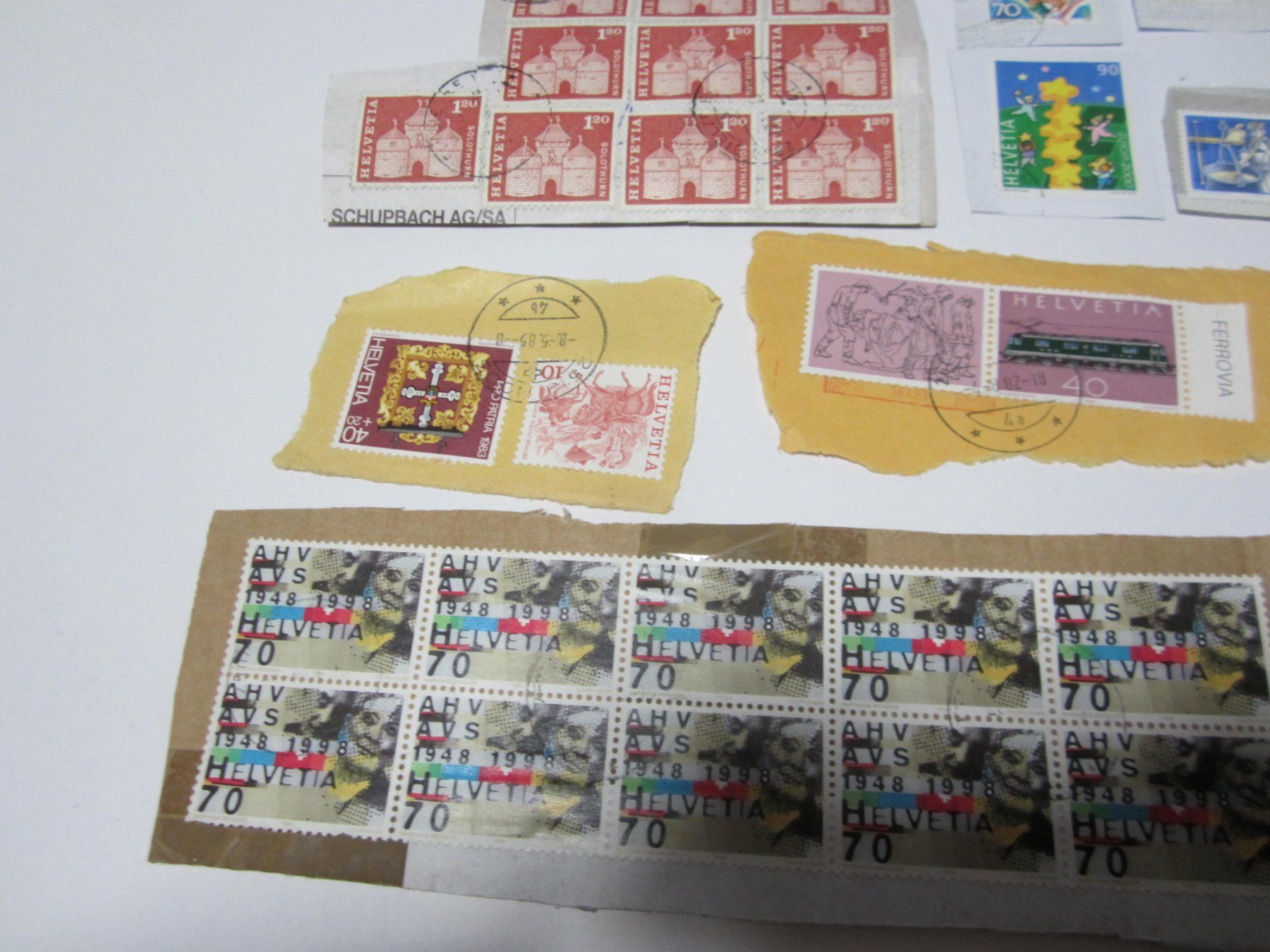 Tutti i francobolli: Timbres Suisse. – Nuovo (secondo la descrizione) da Tramelan venduto da Tors 3