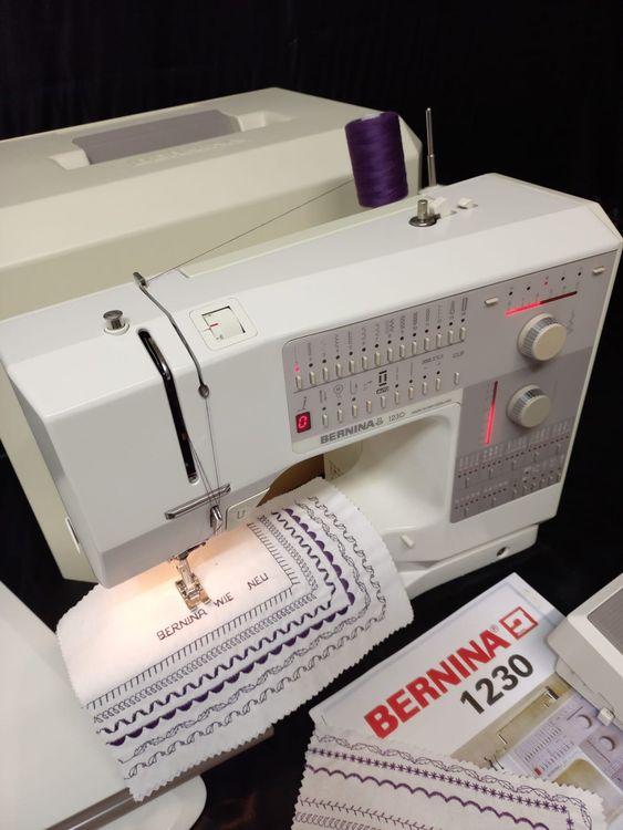 BERNINA 1230 WIE NEU GARANTIE 3 MONATE FRISCH REVIDIERT Kaufen auf