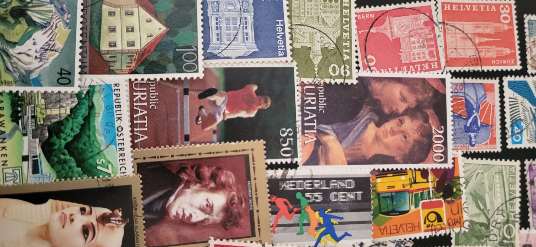 Tous les timbres: 50 verschiedene briefmarken ganze welt – D'occasion à St Gallen par Stampsalshobby 1