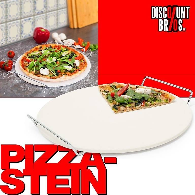 Plateaux: Pizzabackstein PIZZASTEIN Cordierit 33cm – Neuf avec emballage d'origine à Zürich par Discountbros