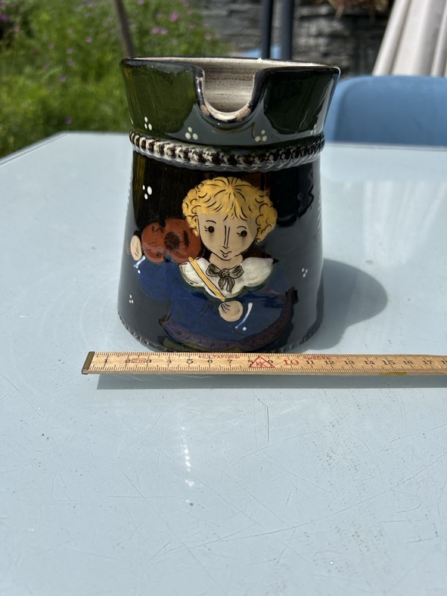 Caraffe: Krug mit Bauernmotiv  – Usato da Bonstetten venduto da Ebano- 1