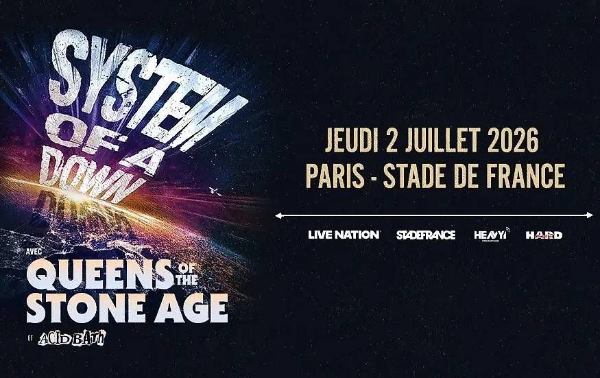 Biglietti: Billets - System of a Down - 2 Juillet 2026  – Usato da Lausanne venduto da arn_7mjw
