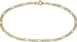 Armband Armband Figaro 375er Gelbgold