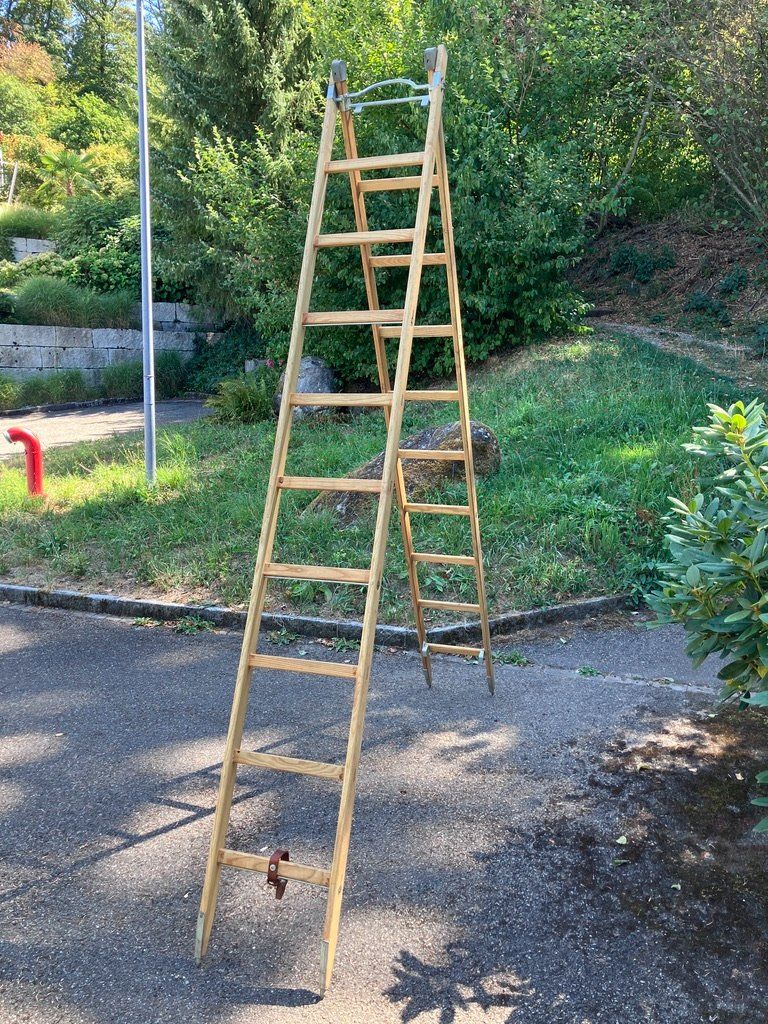 Scale: Schweizer Armee Holzleiter kombinierte Bock-Schiebeleiter 3m – Nuovo (secondo la descrizione) da Fislisbach venduto da Promo 8