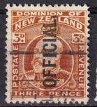 Neuseeland, Dienstmarken Mi 16A ⊙ , KW €2.60