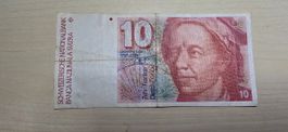 10 Franken Note Schweiz – 6. Serie (Leonhard Euler / Silber)