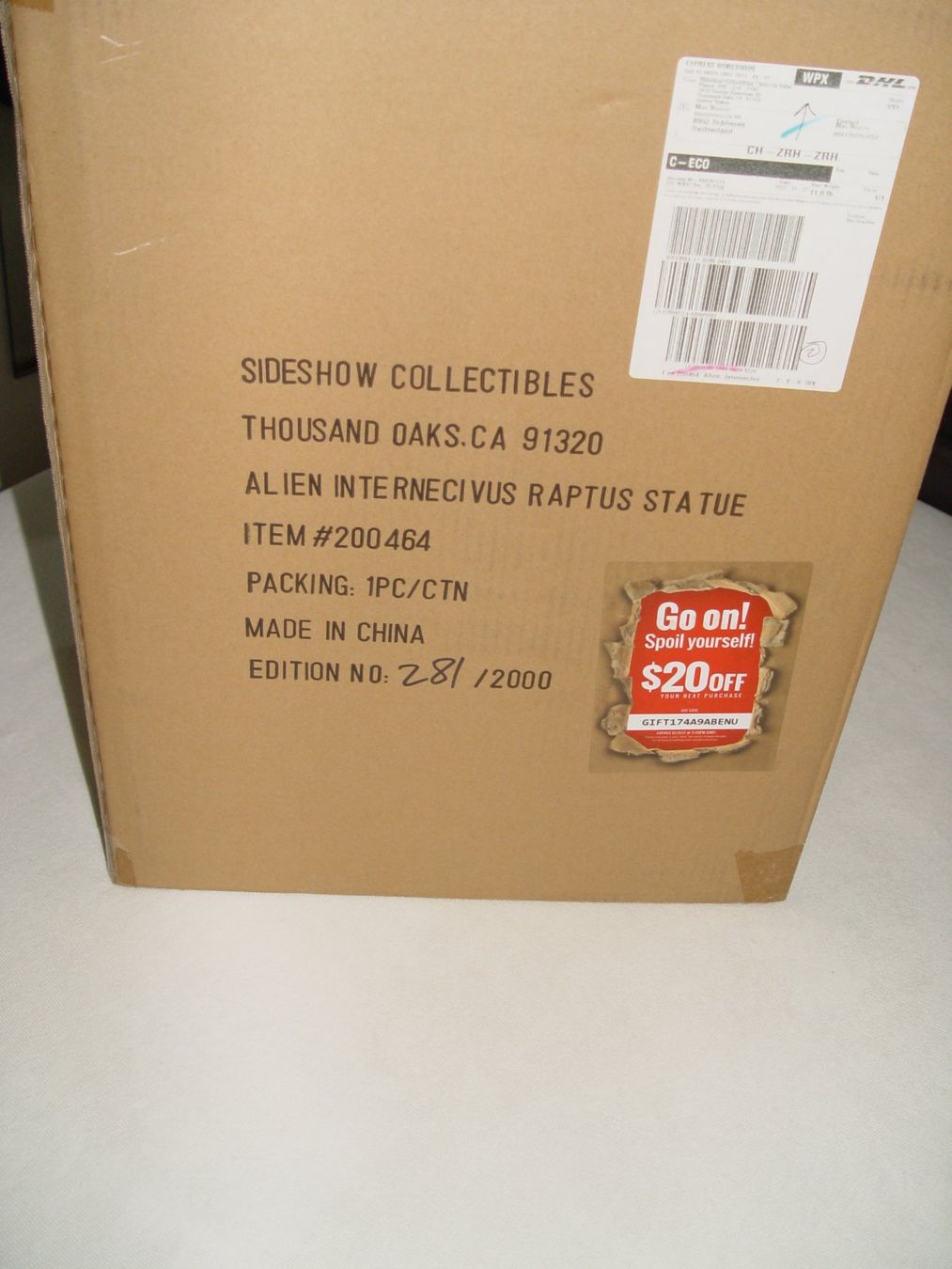 Skulpturen & Statuen: H.R. GIGER Slideshow Alien Internecivus Raptus Statue 56 cm – Neu und originalverpackt aus Dietikon von your-2nd-chance 7