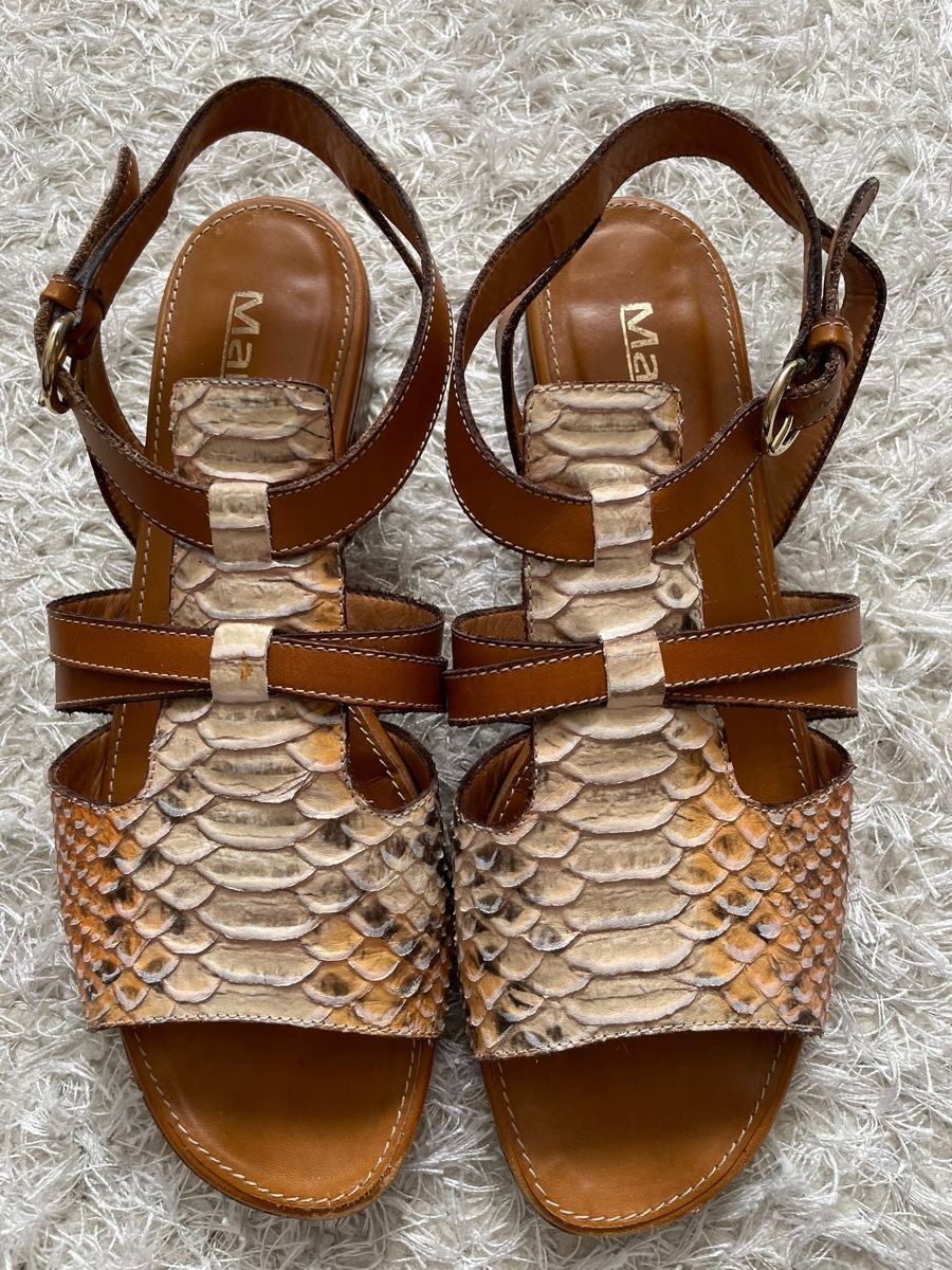 Scarpe da donna: Sandales cuir python Marretto t. 39 bon état – Usato da Vuippens venduto da ale_6gkb 1