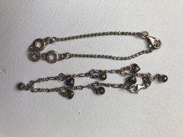 Zwei Silber 925- Armband, sehr schön und sehr gute Zustand