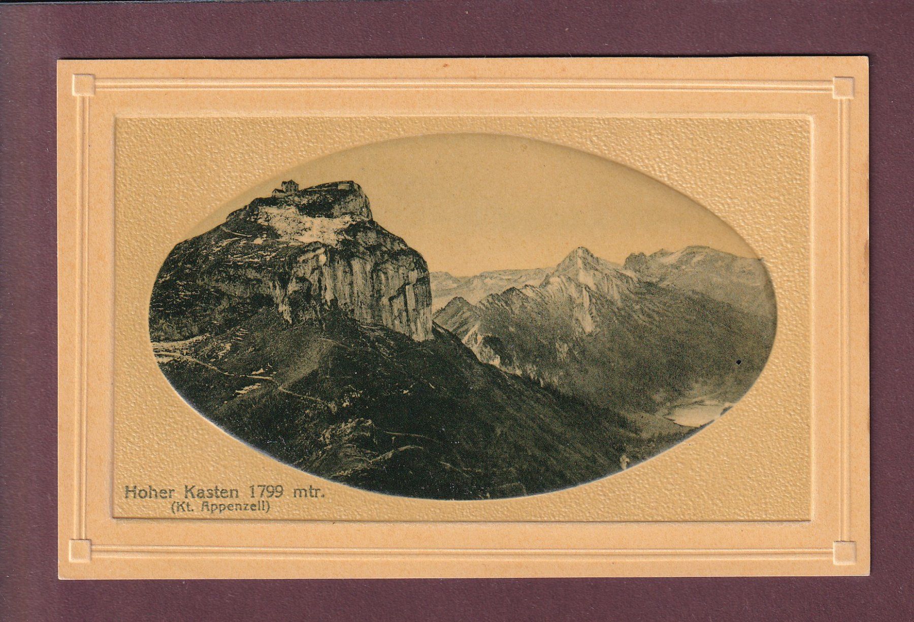 Ansichtskarten: HOHER KASTEN – Gebraucht aus Pully von nicecards