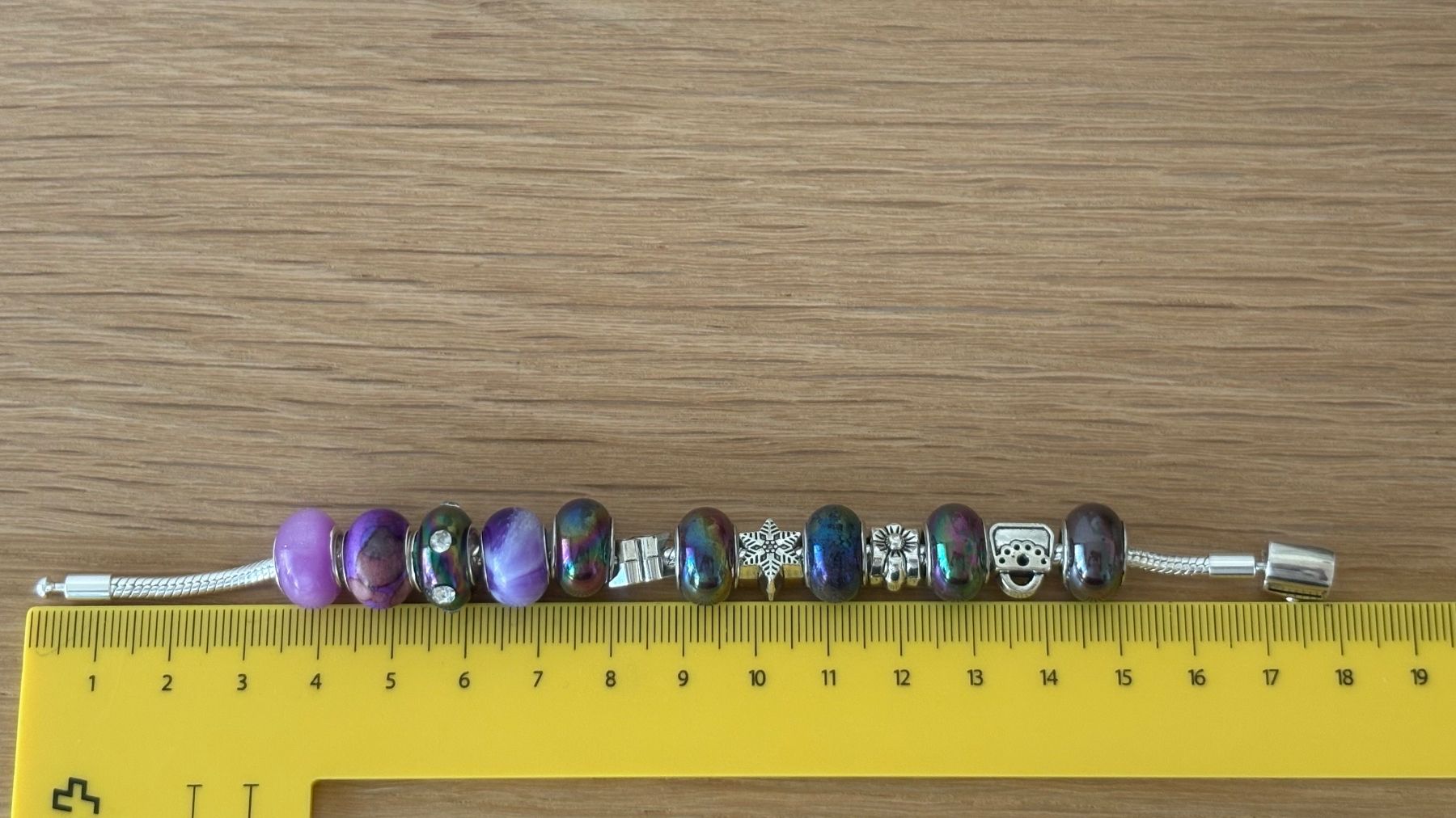 Armbänder & -reifen: Luxus Elegante 18 cm Armband/Beads Farbe :Silber/Multicolore – Neu (gemäss Beschreibung) aus Biel-Bienne von Roserosse13 4