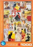 Eurographics Puzzle 1000 Teile - Art Deco Posters -- NEUES