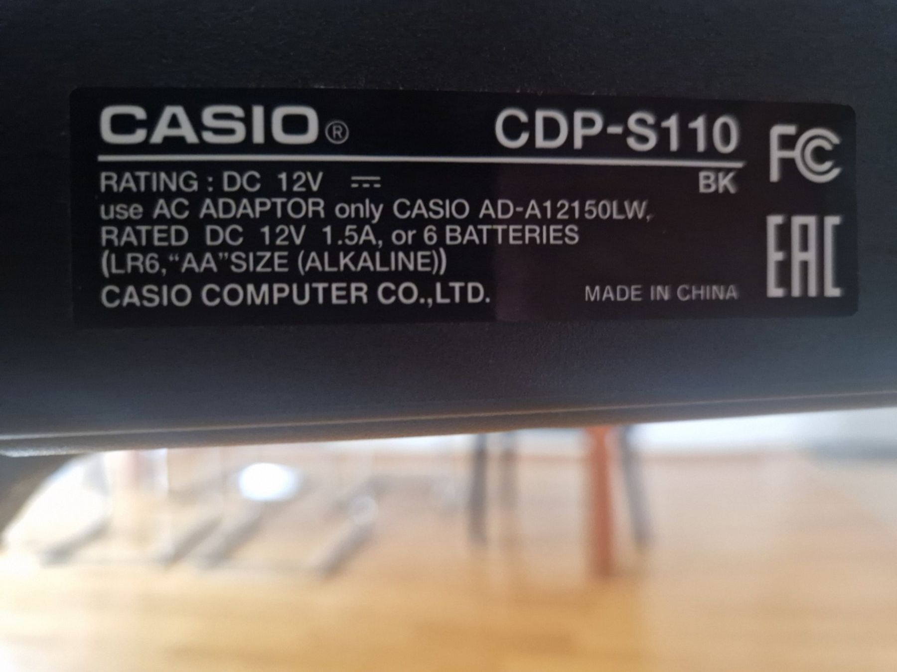 Strumenti musicali: Keyboard Casio CDP S-110 – Nuovo (secondo la descrizione) da Bern venduto da Petrov01 1