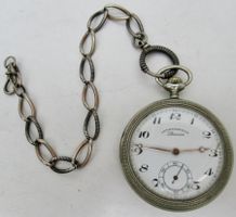 Taschenuhr Dania Antimagnetisk mit Uhrenkette